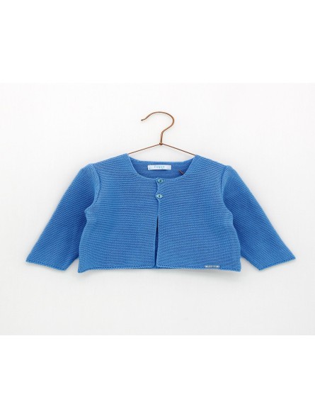 Garter stitch jacket