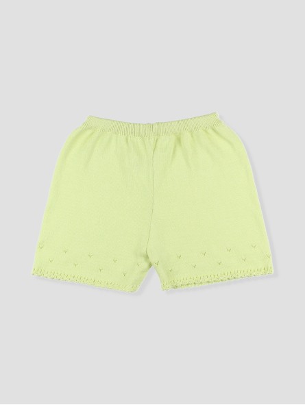 PANTALON CORTO PUNTO CALADO