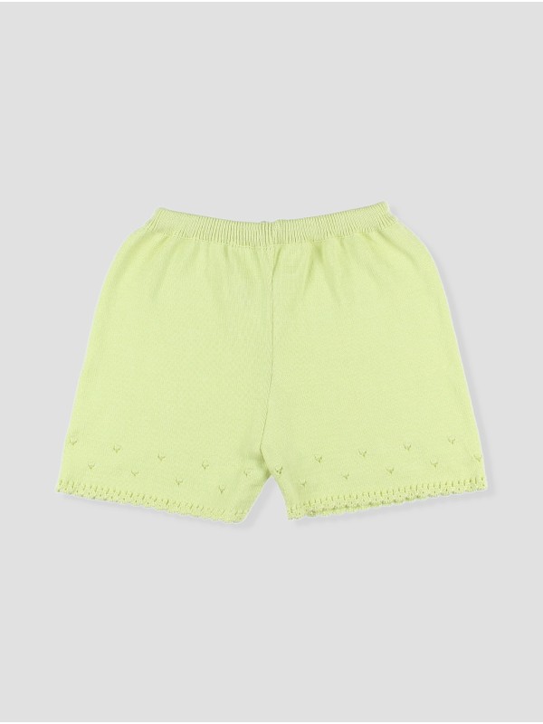 GIRL KNITTED SHORTS