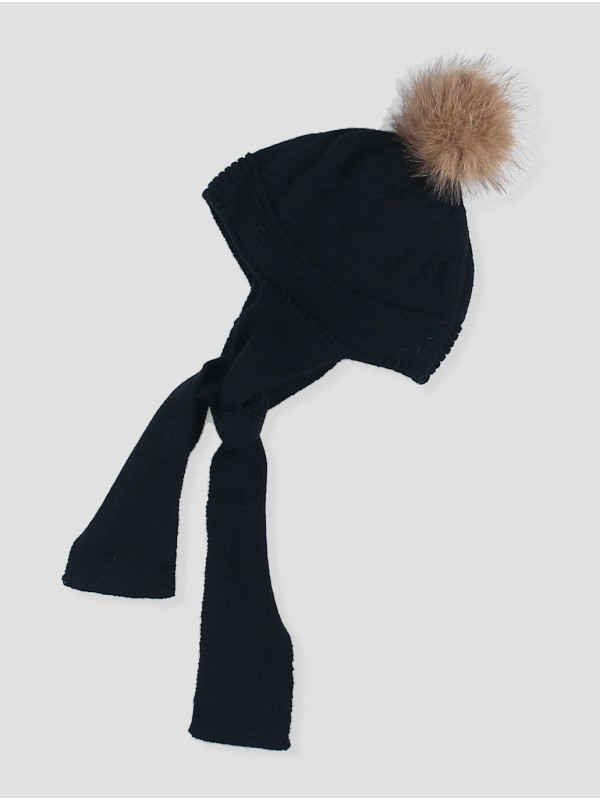 Gorro bufanda con pompón