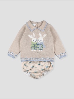 Conjunto bebé niño Leitariegos