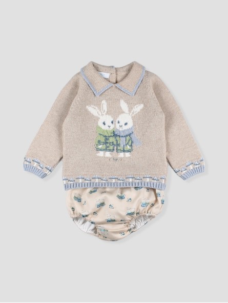 Leitariegos baby boy set