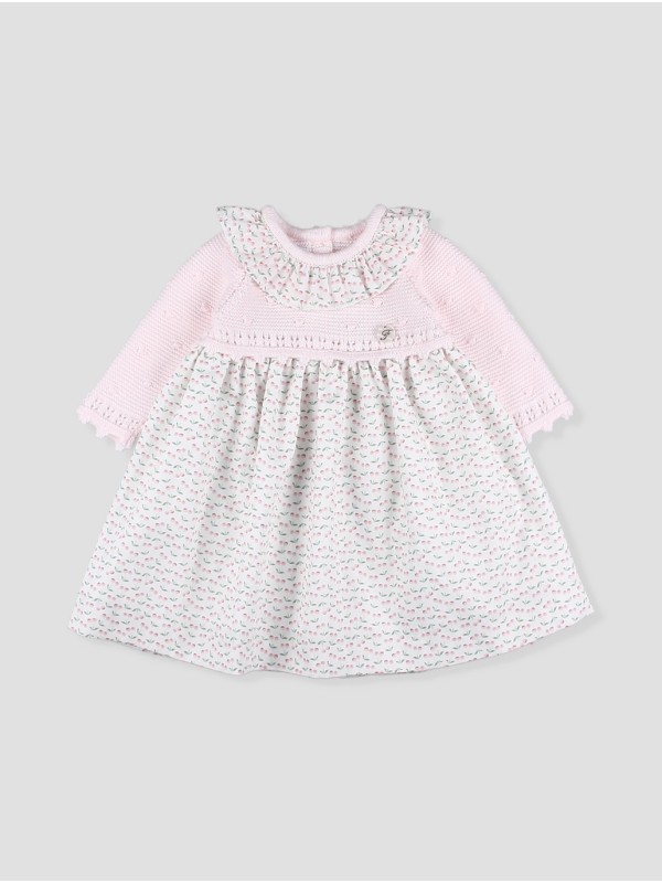 Vestido longo de bebê (estilo *faldón*) Formigal