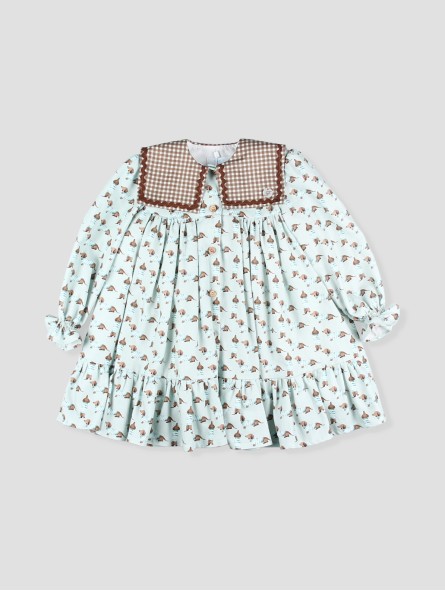 Vestido estampado Candanchu