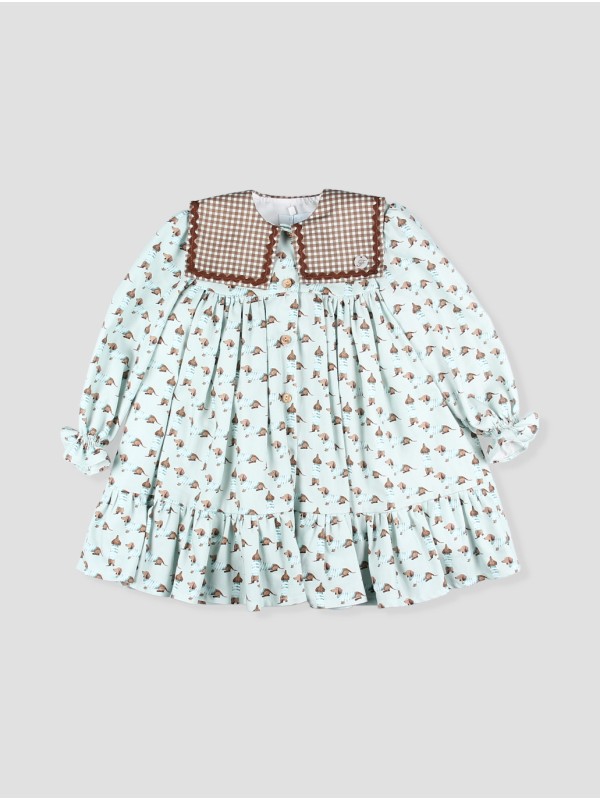 Vestido estampado Candanchu