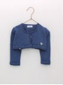 Knitted girl cardigan