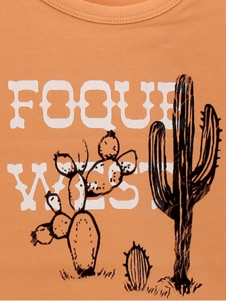 Camiseta estampado Foque West