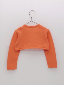 Chaqueta corta punto liso