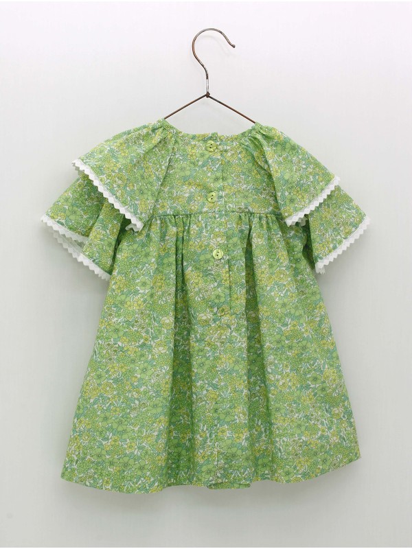 Vestido estampado flores 