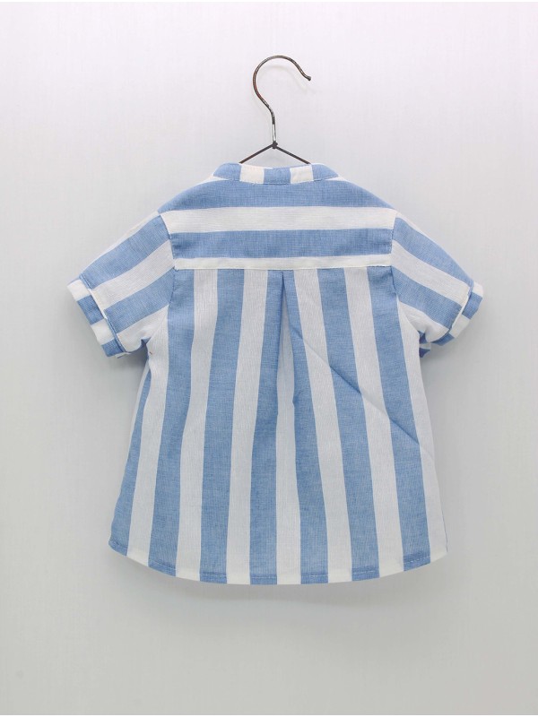 Camisa manga corta rayas