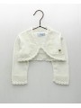 Chaqueta puntas redondas con puntilla