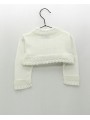 Chaqueta puntas redondas con puntilla