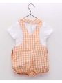Nana T-shirt and dungarees set