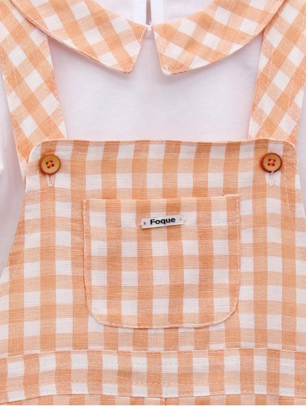 Conxunto camiseta e peto Nana