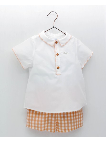 Conjunto camisa y pantlón corto Nana