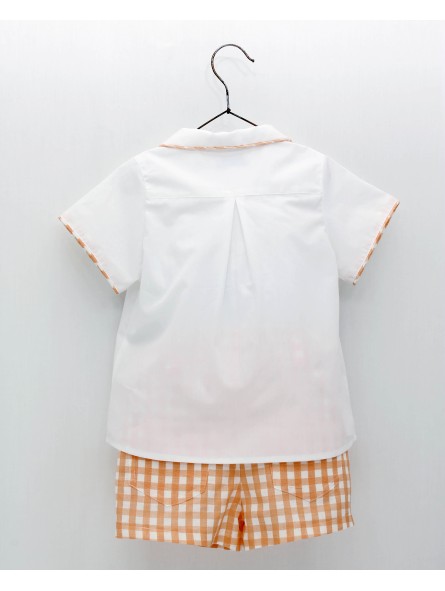 Conxunto camisa e pantlón curto Nana