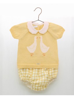 Aurora doublet and bloomers set