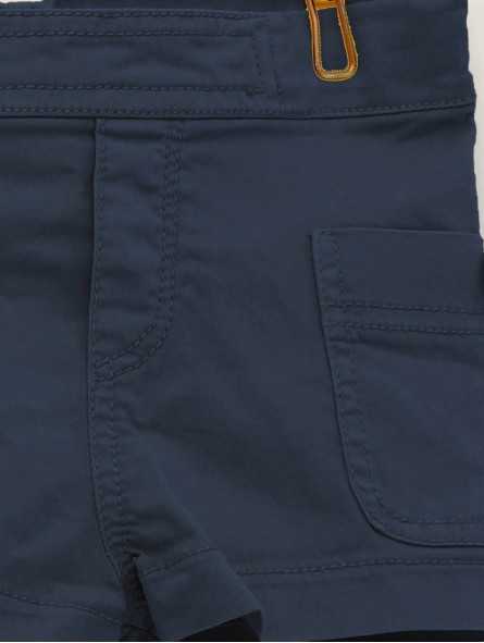 Pantalón curto loneta