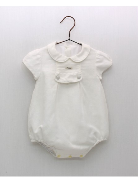 Bethany Cord Trim Babygrow