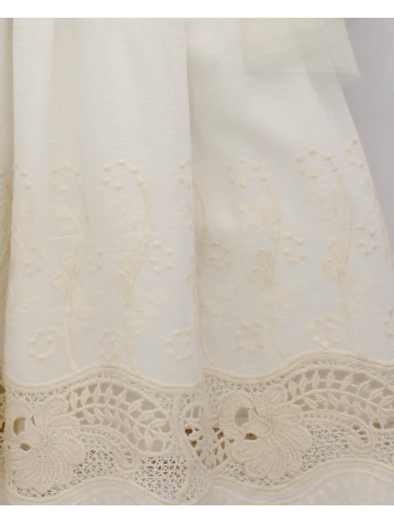 Vestido Greca Bordada Betania