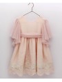 Betania Embroidered Fretwork Dress