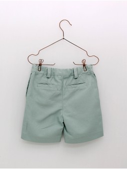 Pantalón Corto Algodón y Lino
