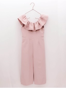 Ruffled jumpsuit