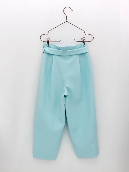 Pantalón longo talle alto