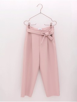 Pantalón largo talle alto