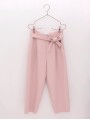 High-waisted trousers