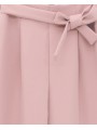 Pantalón longo talle alto
