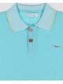Saint Tropez Knitted polo-shirt