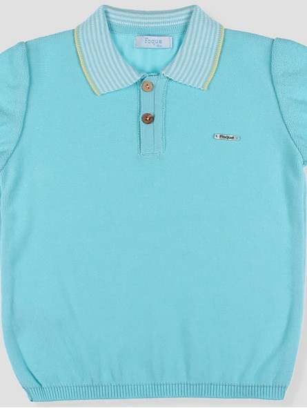 Polo de punto Saint Tropez