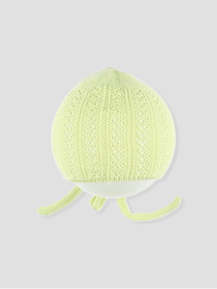 BABY KNITTED BONNET