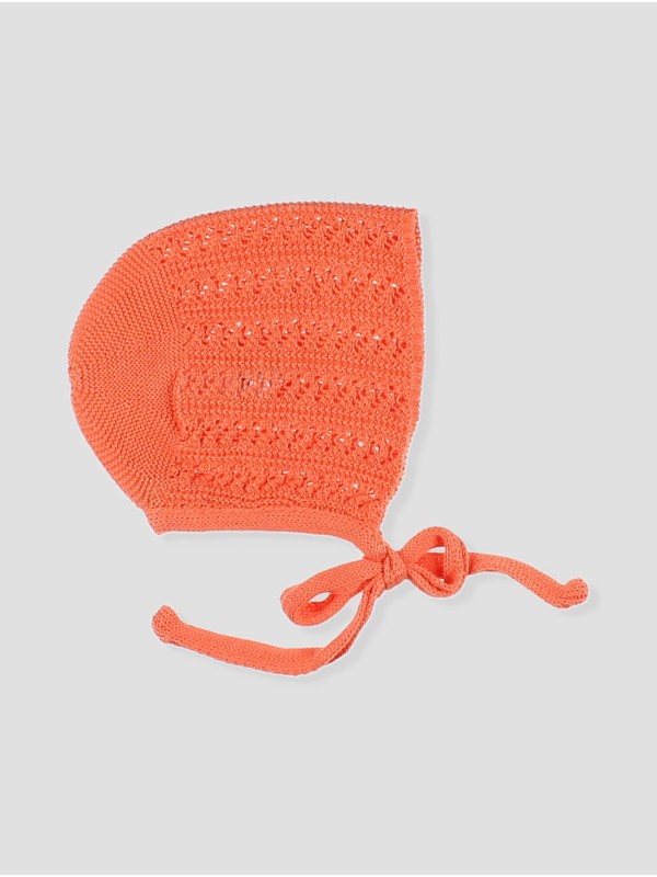 BABY KNITTED BONNET