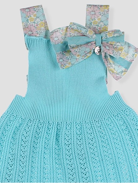Vestido ponto Saint Tropez