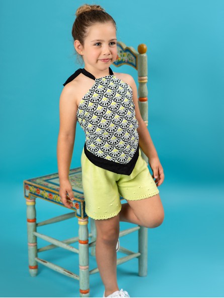 GIRL KNITTED SHORTS