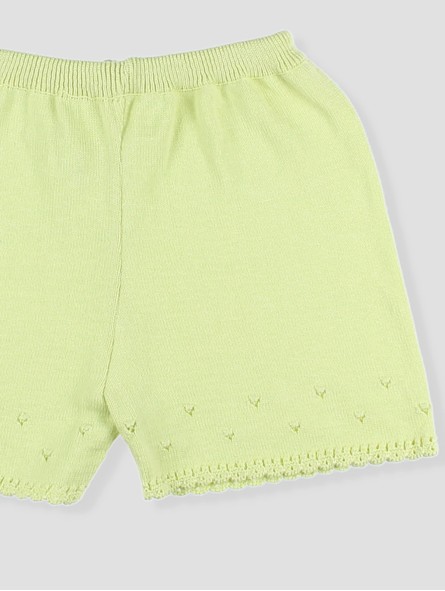 PANTALON CORTO PUNTO CALADO