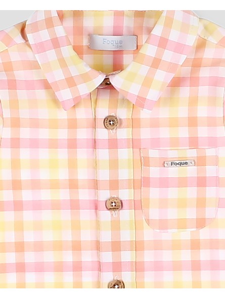 Camisa Quadros Holanda