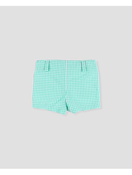 Pantalón corto Vichy