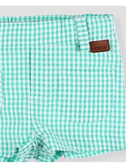 Pantalón corto Vichy