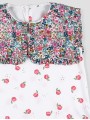 Camiseta estampada maxi cuello