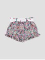 Pantalón corto flores Aveiro