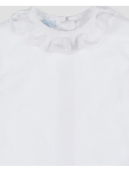 Blusa blanca manga larga