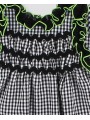 Capri ichy check dress