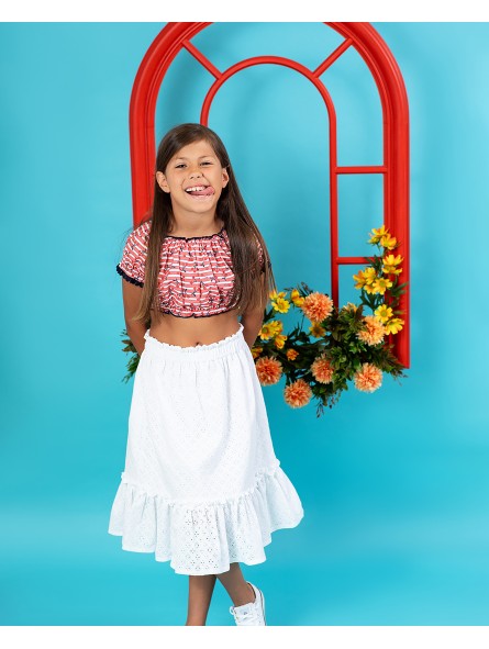 Paris girl skirt