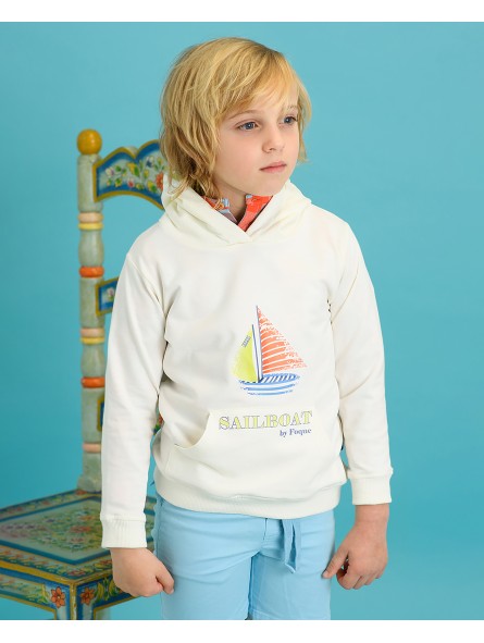 Sudadera barco