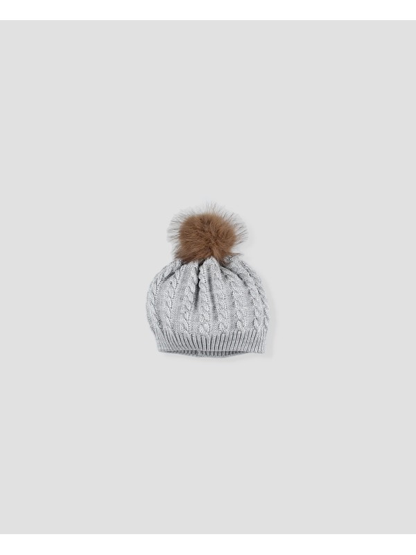 Gorro ochos con pompón