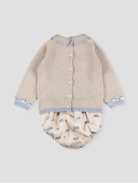 Conjunto para bebê (menino) Leitariegos