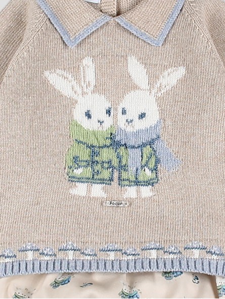 Conjunto para bebê (menino) Leitariegos